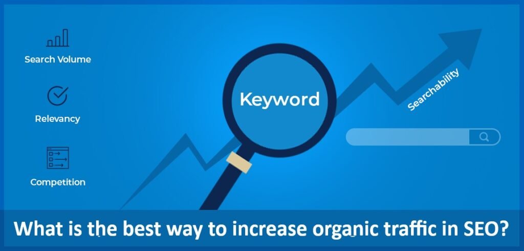 What is the best way to increase organic traffic in SEO?